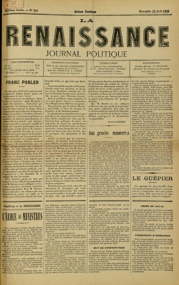 
						Affichage en mode lecture de la page
					