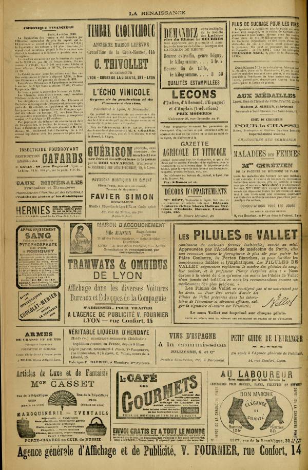 
						Affichage en mode lecture de la page
					