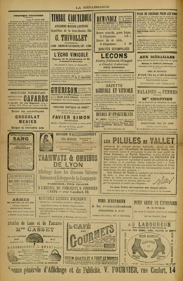 
						Affichage en mode lecture de la page
					