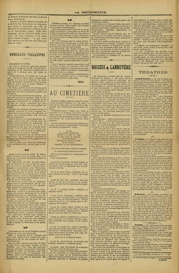 
						Affichage en mode lecture de la page
					