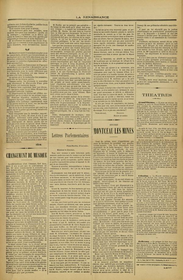 
						Affichage en mode lecture de la page
					