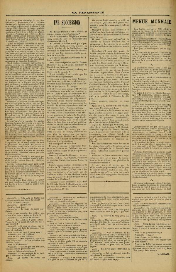 
						Affichage en mode lecture de la page
					