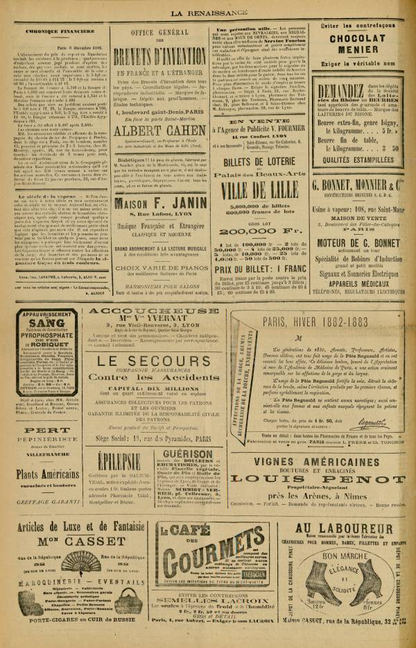 
						Affichage en mode lecture de la page
					