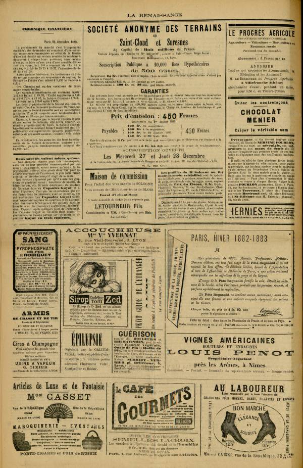 
						Affichage en mode lecture de la page
					