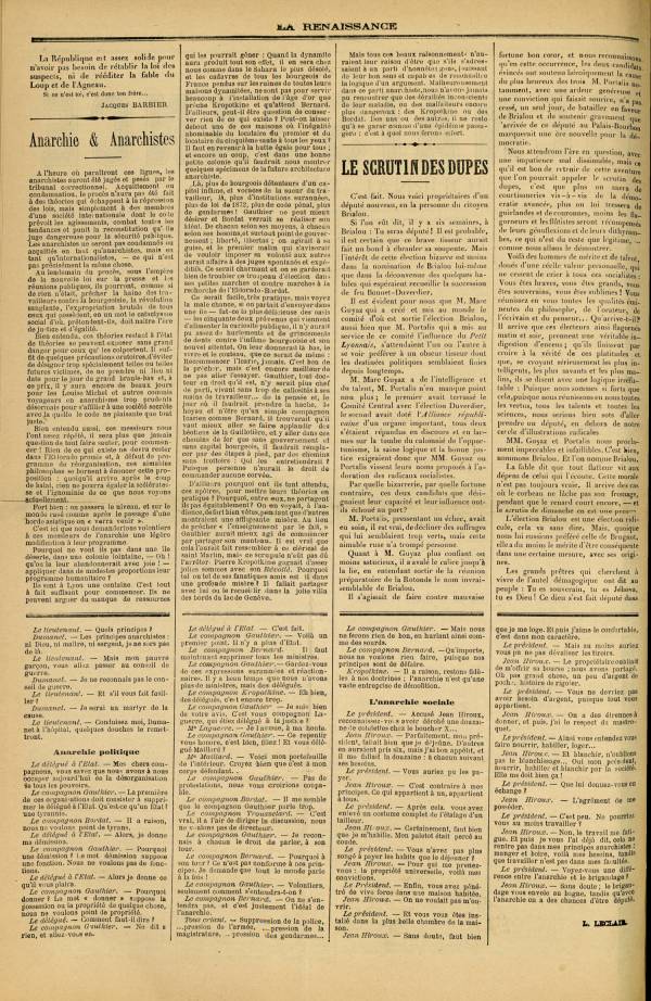 
						Affichage en mode lecture de la page
					