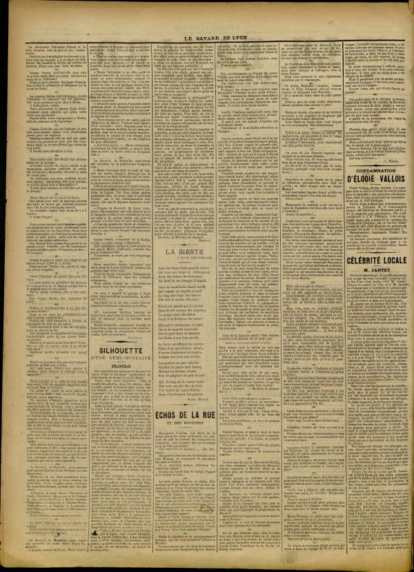 
						Affichage en mode lecture de la page
					