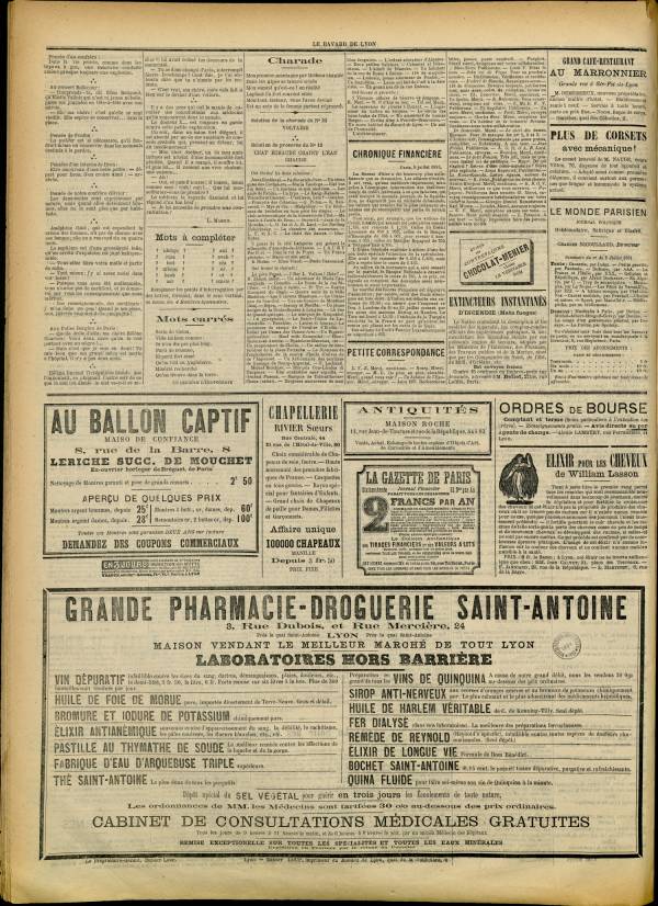 
						Affichage en mode lecture de la page
					