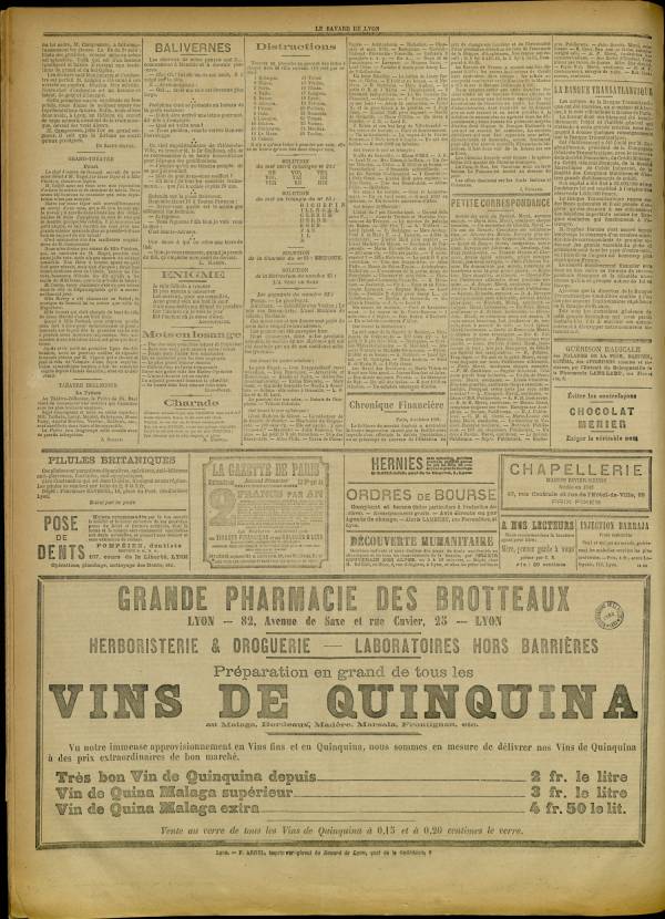 
						Affichage en mode lecture de la page
					