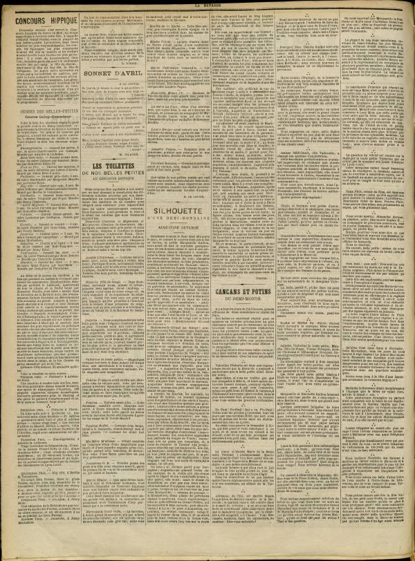 
						Affichage en mode lecture de la page
					