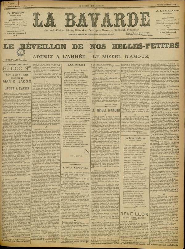 
						Affichage en mode lecture de la page
					