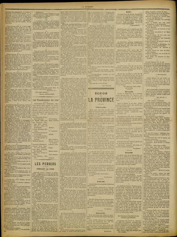 
						Affichage en mode lecture de la page
					
