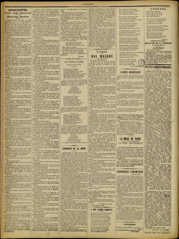 
						Affichage en mode lecture de la page
					