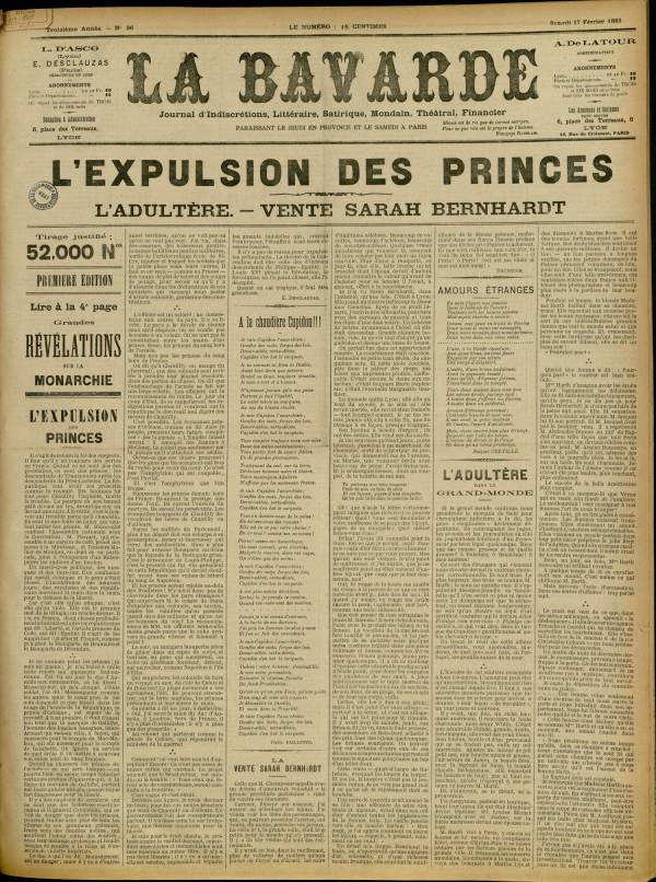 
						Affichage en mode lecture de la page
					