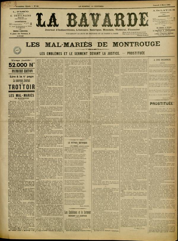 
						Affichage en mode lecture de la page
					