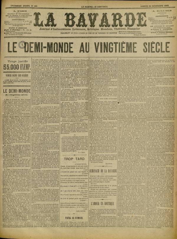 
						Affichage en mode lecture de la page
					