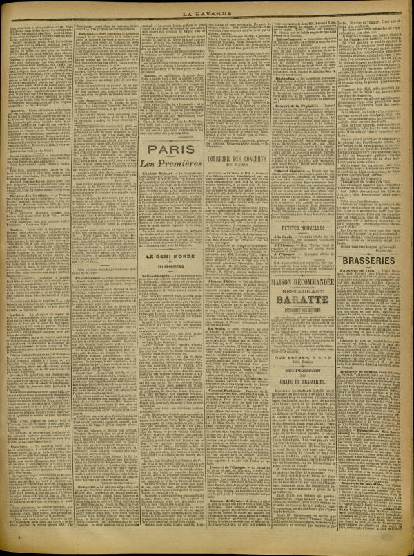 
						Affichage en mode lecture de la page
					
