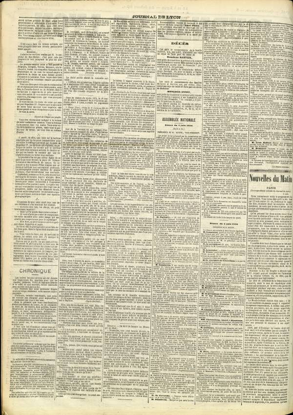 
						Affichage en mode lecture de la page
					