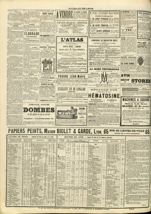 
						Affichage en mode lecture de la page
					