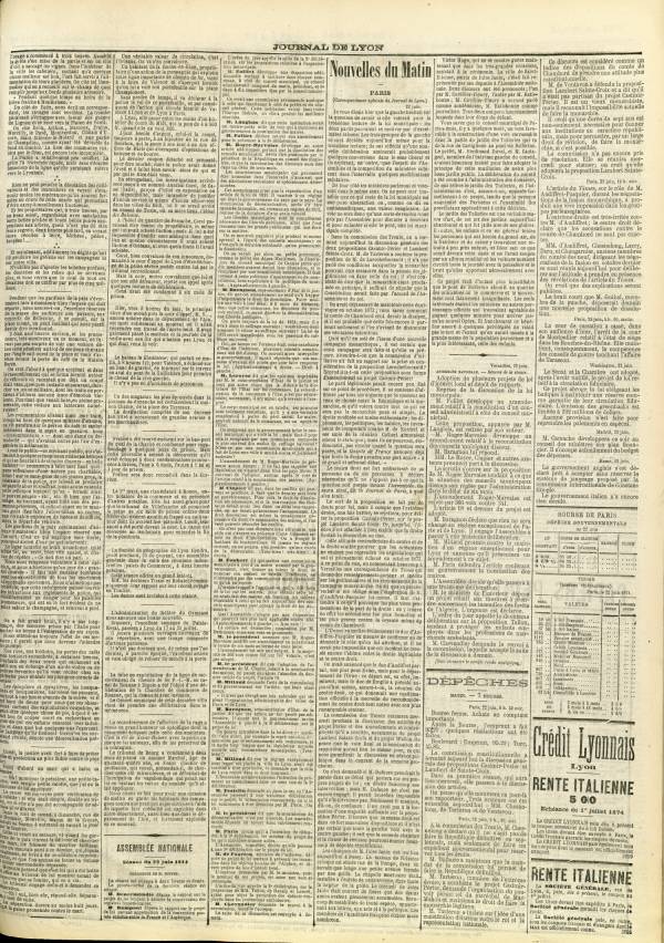 
						Affichage en mode lecture de la page
					