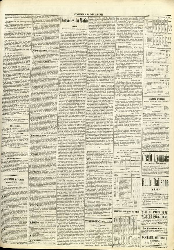 
						Affichage en mode lecture de la page
					