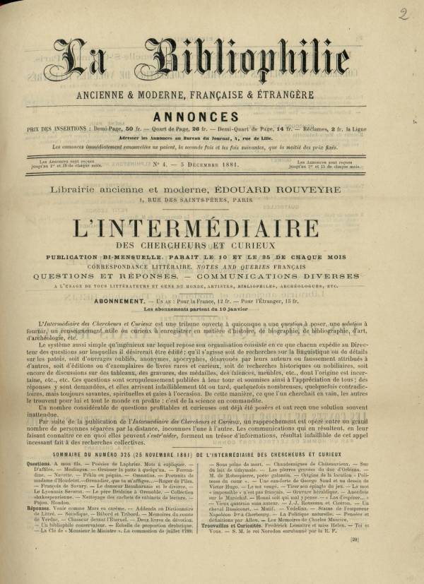 
						Affichage en mode lecture de la page
					