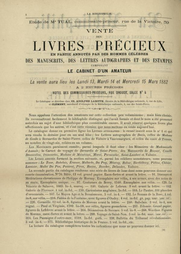 
						Affichage en mode lecture de la page
					