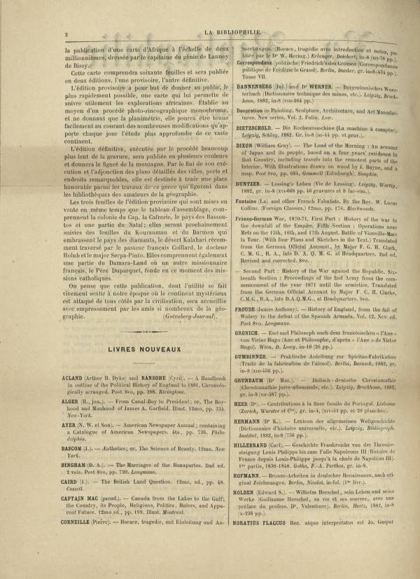 
						Affichage en mode lecture de la page
					