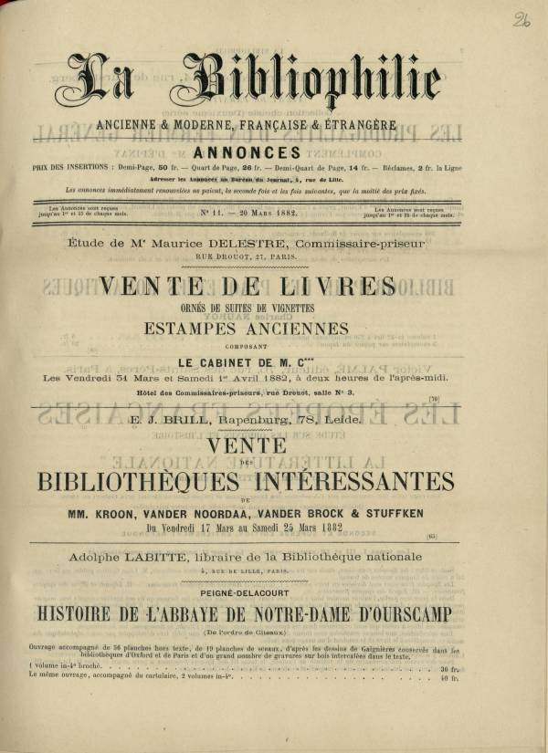 
						Affichage en mode lecture de la page
					