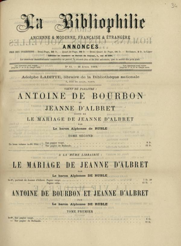 
						Affichage en mode lecture de la page
					