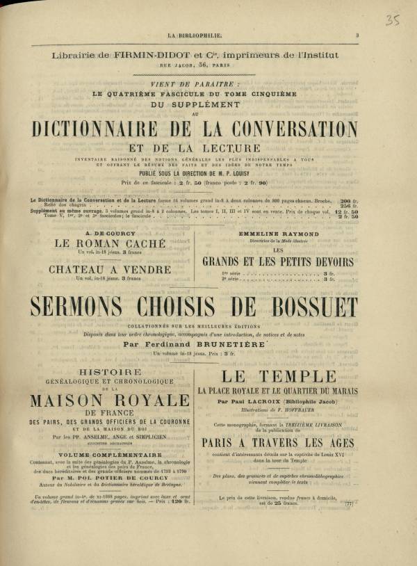 
						Affichage en mode lecture de la page
					