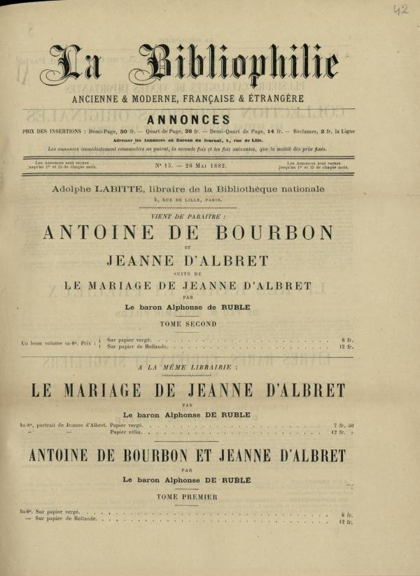 
						Affichage en mode lecture de la page
					