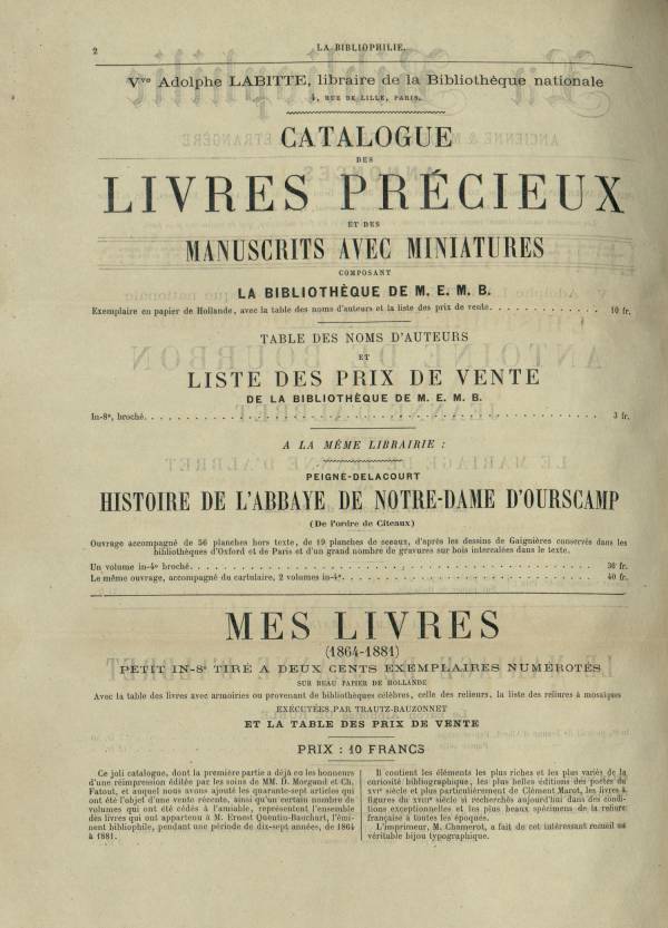 
						Affichage en mode lecture de la page
					