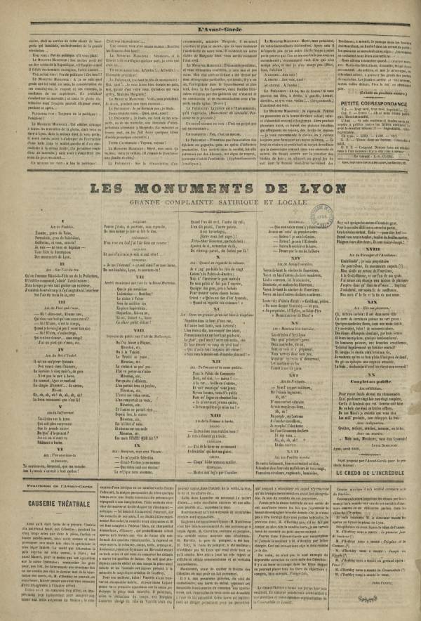 
						Affichage en mode lecture de la page
					