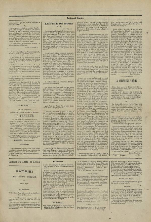 
						Affichage en mode lecture de la page
					