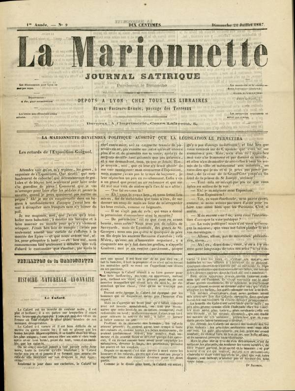 
						Affichage en mode lecture de la page
					