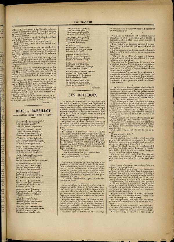 
						Affichage en mode lecture de la page
					