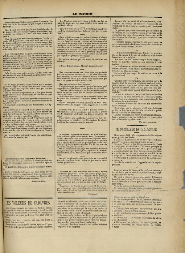 
						Affichage en mode lecture de la page
					