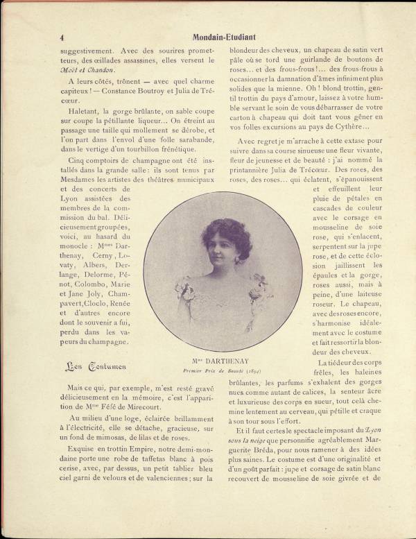 
						Affichage en mode lecture de la page
					