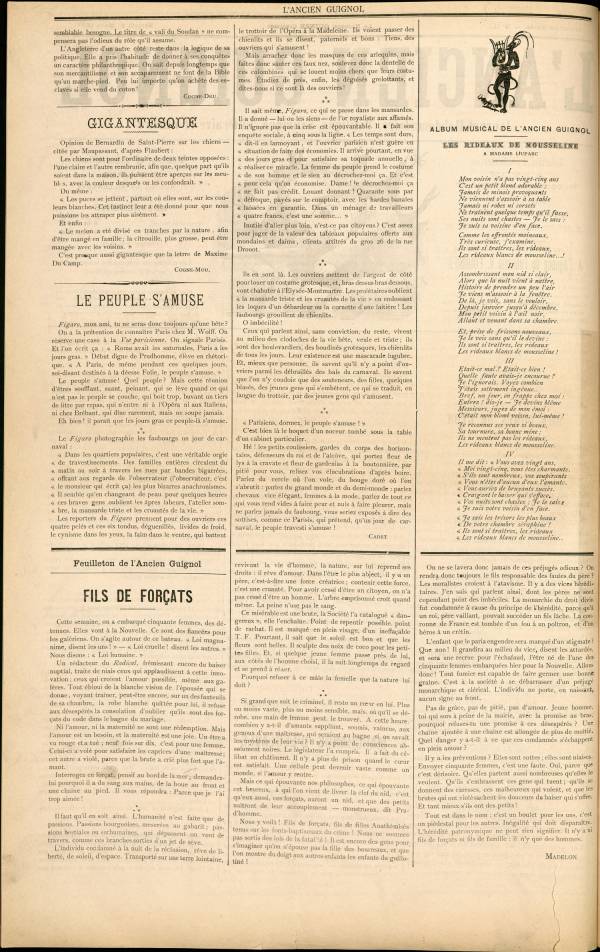 
						Affichage en mode lecture de la page
					