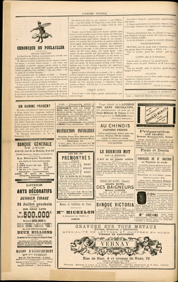 
						Affichage en mode lecture de la page
					