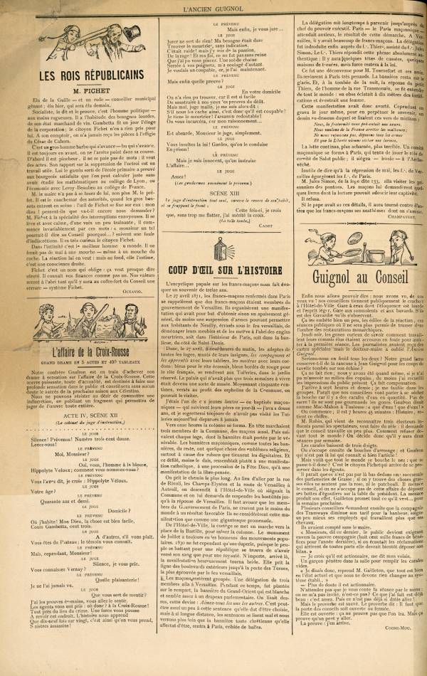 
						Affichage en mode lecture de la page
					