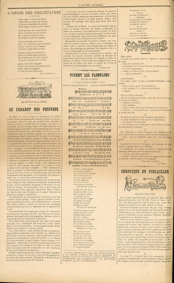 
						Affichage en mode lecture de la page
					