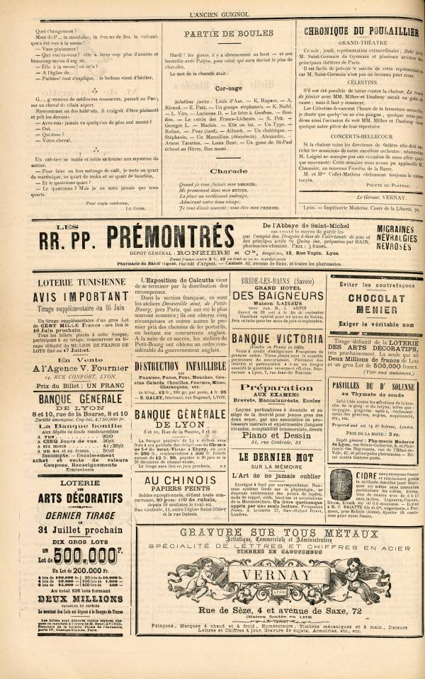 
						Affichage en mode lecture de la page
					