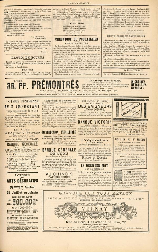 
						Affichage en mode lecture de la page
					