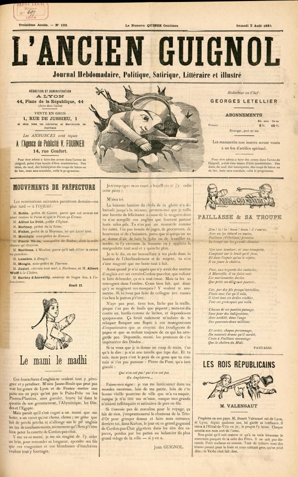 
						Affichage en mode lecture de la page
					