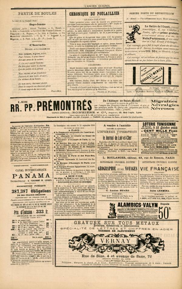 
						Affichage en mode lecture de la page
					