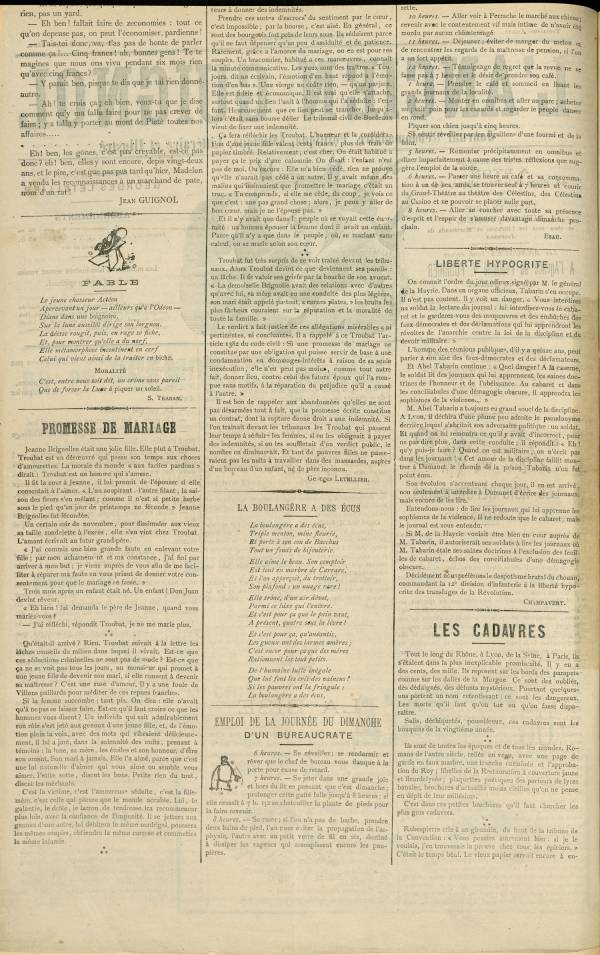 
						Affichage en mode lecture de la page
					