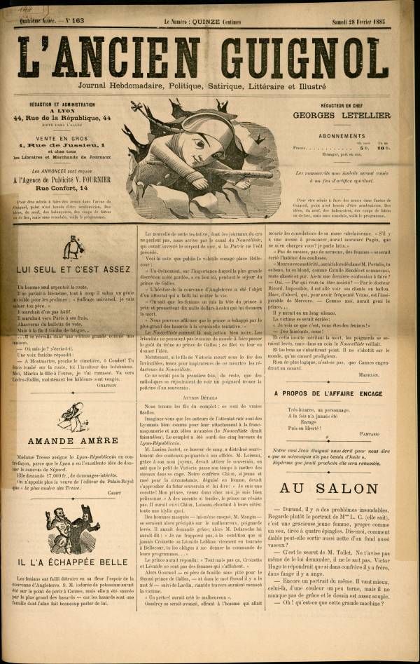 
						Affichage en mode lecture de la page
					