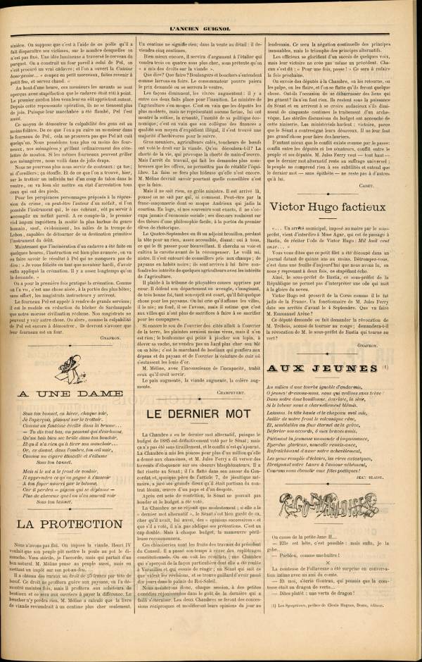 
						Affichage en mode lecture de la page
					