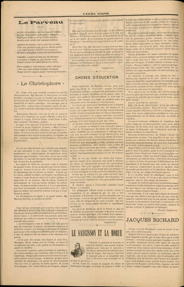 
						Affichage en mode lecture de la page
					